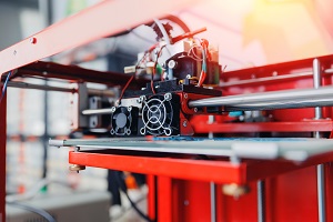 red 3-D-printer