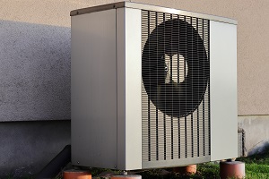 heat exchanging unit of a heat pump